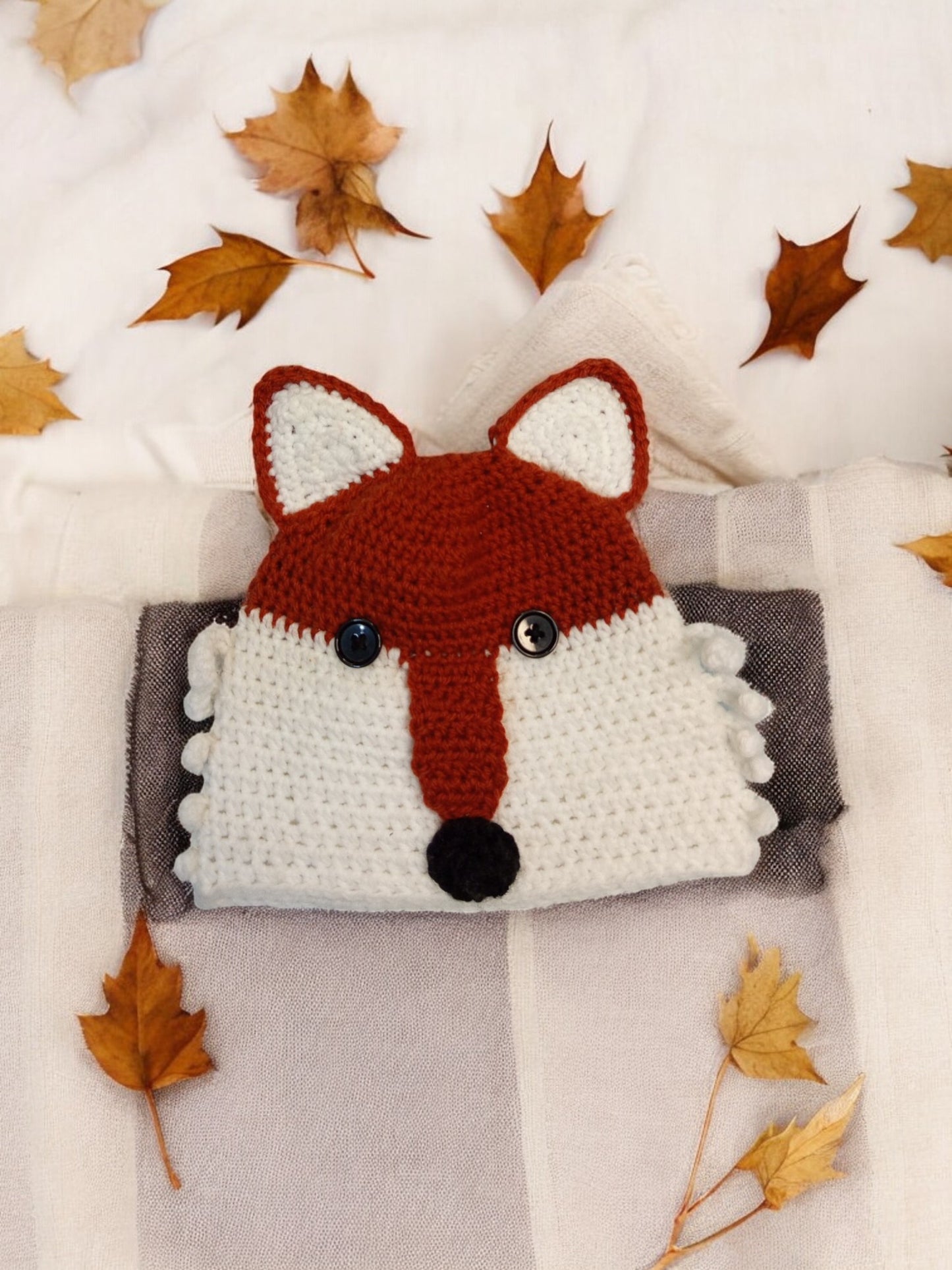 Foxy Hat Crochet Pattern